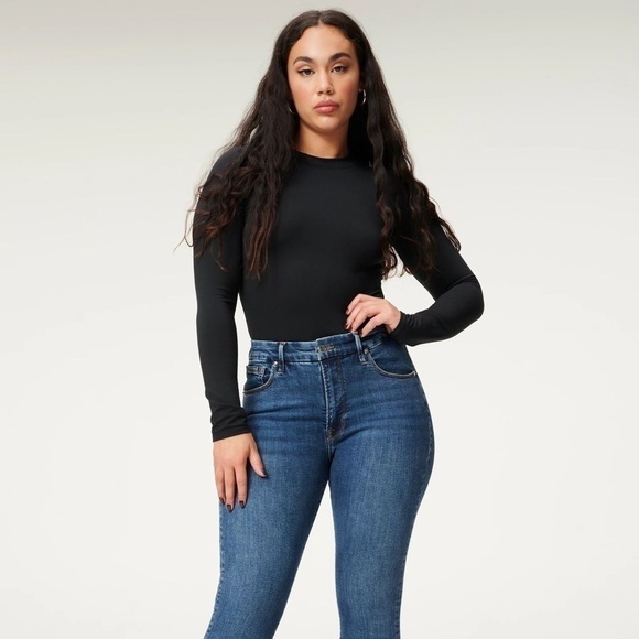 GOOD LEGS CROP RAW HEM JEAN SIZE 18 - Picture 7 of 8